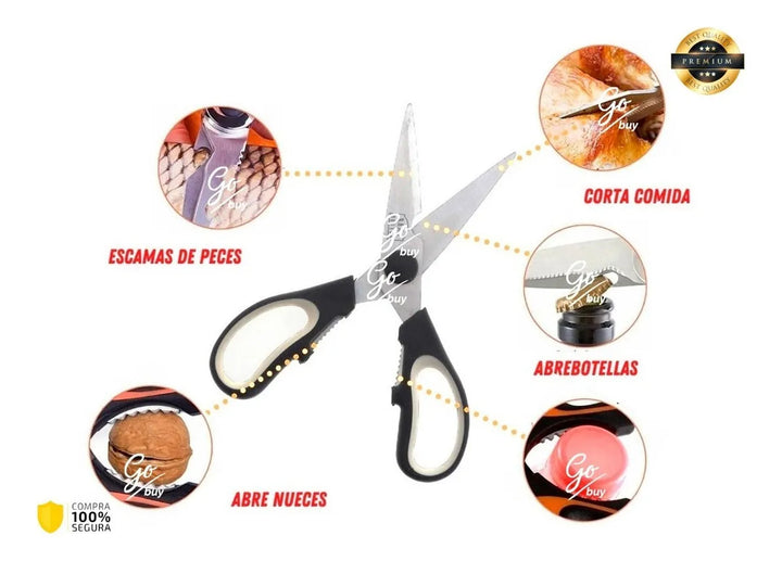 Tijeras Para Cocina Cuchillos Tramontina Ollas Acero
