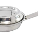 Cacerola Para Huevos Acero Quirurgico Sarten Multiusos Plateado