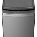 Lavadora Carga Superior 10 Kg Gris Acero Inoxidable Midea