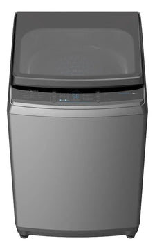 Lavadora Carga Superior 10 Kg Gris Acero Inoxidable Midea