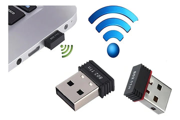 Adaptador Nano Receptor Wifi 802.11n Por Usb