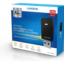 Adaptador Mini Inalámbrico Usb Linksys Dual Band Ac Mu- /vc