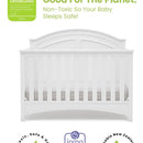 Cuna Convertible 6 En 1 Blanca Certificado Greenguard Gold