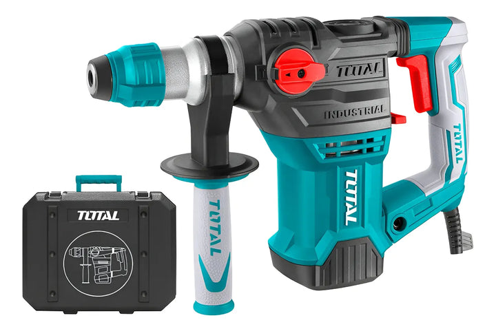 Taladro Rotomartillo Sds Plus1500w Industrial Total Color Turquesa Frecuencia 50 Hz/60 Hz