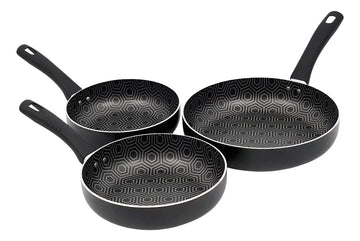 Set 3 Sartenes Universal Ultra 18, 20 Y 24 Cm Ref L72462 Negro