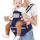 Cargador Silla Ergonomico Multiposiciones Para Bebes Baby On Color Azul oscuro