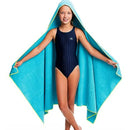 Toalla Con Capucha De Microfibra Para Natación - Secado Rápi