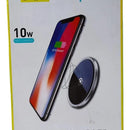 Cargador Carga Rápida Inalámbrico Base Soporte Celular Led Diseño 1