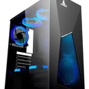 Chasis Iceberg Turbo Z8 Con 5 Ventiladores Incluidos Negro
