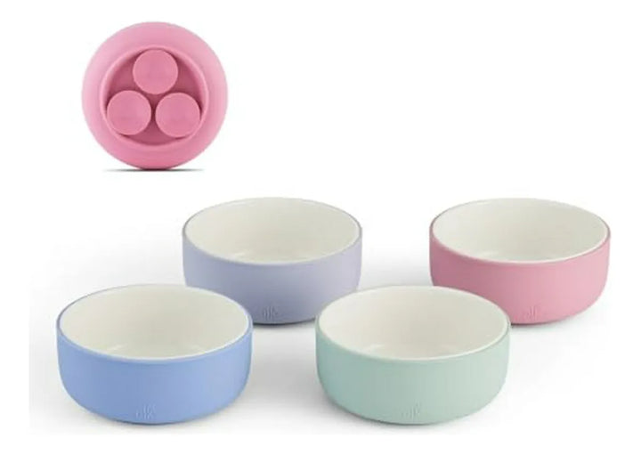 Bowls De Porcelana Para Niños Con Succión | Antideslizantes