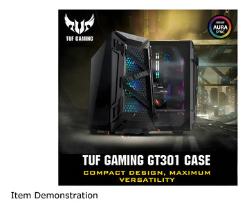 Gabinete para computadora de escritorio Asus TUF Gaming GT301 negro