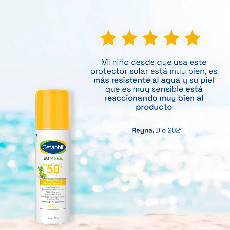Fotoprotector Corporal Niños Fps 50+ Cetaphil 150 Ml