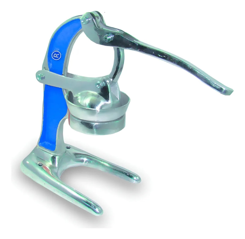 Exprimidor De Naranja Aluminio + Obsequio Azul