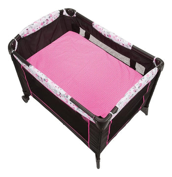 Disney Sweet Wonder Minnie Garden Cuna Corral Cambiador