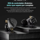 Auriculares in-ear gamer KZ Castor PRO bass version negro