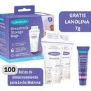 Bolsas Almacenamiento Leche Materna 100 Unds + Crema Pezones