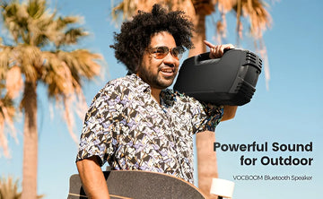 Bafle Bluetooth A Prueba De Agua Sumergible Nivel Ipx7 40w Negro