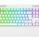 Teclado Gamer Membrana Redragon Shiva White K512w-rgb