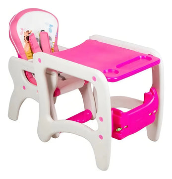 Silla De Comer Sit-up Rosado Infanti Color Rosa
