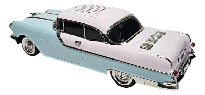 Radio Parlante Carro Ws-598 Bluetooth Fm Usb Y Manos Libres Celeste
