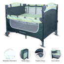Cuna Corral Colecho Para Bebe Con mosquitero Sleep 2 en 1 Bebesit Incluye Bolsa de viaje