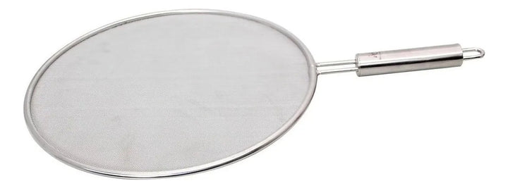 Tapa Frito En Acero De 28 Cm Plateado