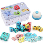 Cubos Rubik´s Caritas -juego De Mesa-rompecabezas De Madera