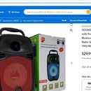 Mini Cabina Bluetooth Avcrowns V906 Parlante De 4 Bateria Negro