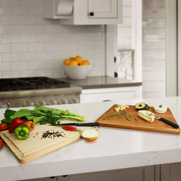 Casual Home Delice - Tabla De Cortar Rectangular Con Ranura