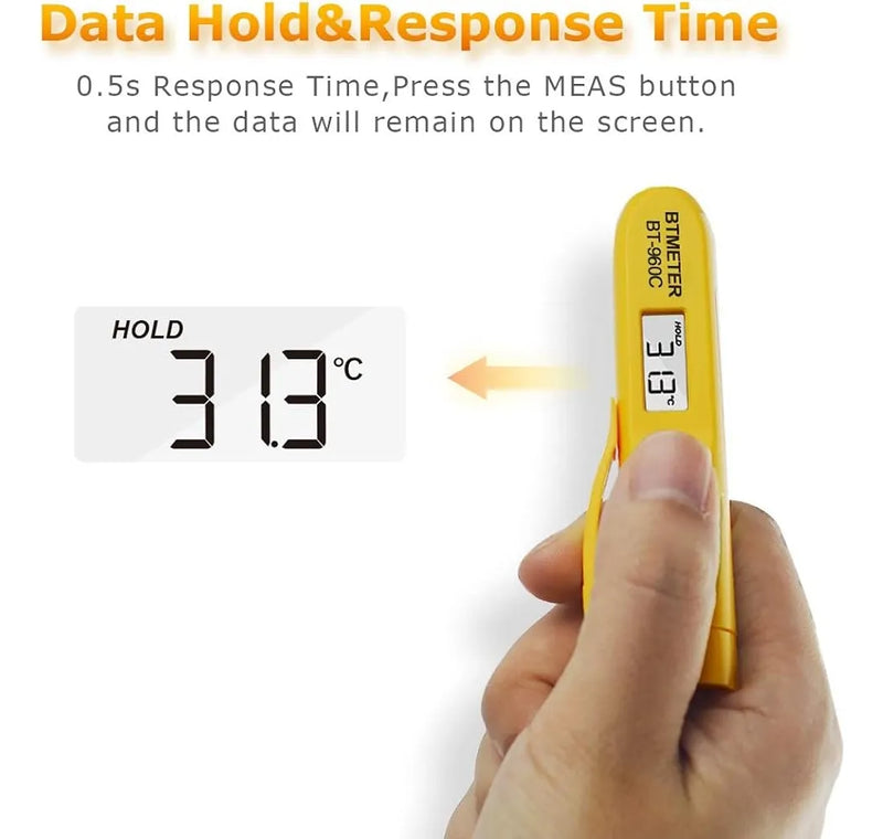 Mini Termómetro Infrarrojo Digital - Btmeter Bt-960c Pluma D