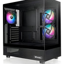 Chasis Thermaltake View 270 Tg Argb Plus Black Color Negro