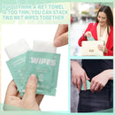 Lounsweer 500 Toallitas Humedas Envueltas Individualmente, T