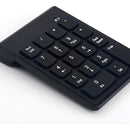 Teclado Numerico Usb Inalambrico 2.4 Ghz Keypad Pc Notebook Teclado Negro Idioma Español Latinoamérica