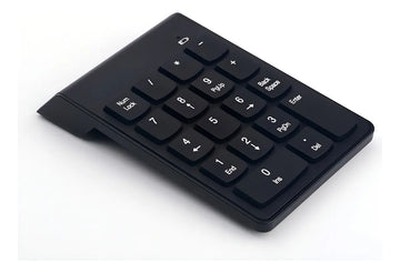 Teclado Numerico Usb Inalambrico 2.4 Ghz Keypad Pc Notebook Teclado Negro Idioma Español Latinoamérica