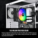 Disipador Cpu Thermaltake UX200 SE ARGB Intel LGA1700 AMD AM5 Color Negro