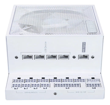 Fuente De Poder Lian Li Edge 1000w 80 Plus Platino White Blanco