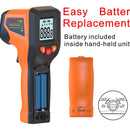 Termometro Digital Infrarrojo Industrial Laser -50° | 600°c