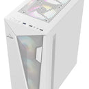 Gabinete Gamer Iceberg Flow D Blanco 4 Ventiladores Argb