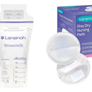 Combo 50 Bolsas De Almacenamiento+ 100 Protectores Mamarios
