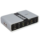 Tarjeta De Sonido Usb Startech 7.1 Con Spdif Digital Audio