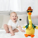 Pato Peluche De Juguete Bailarin Imita Sonidos