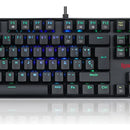 Teclado Gamer Redragon Mitra K551 Spanish Red Switch Black Teclado Negro Idioma Español España