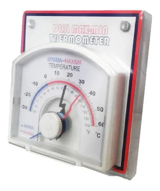 Termómetro Dial Max-min -30 A 60 Grados Centígrados