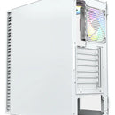 Gabinete Chasis Gamer Xyz Airone 100 Mesh White Rgb Blanco