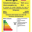 Minibar Haceb 122 Litros Negro