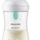 Tetero Con Diseño Natural Biberon 9 Onzas Airfree Avent Blanco Osos