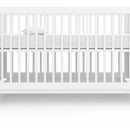 Cuna A Cama Infantil Dadada Soho 3 En 1 Convertible Madera Blanco
