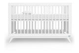 Cuna A Cama Infantil Dadada Soho 3 En 1 Convertible Madera Blanco