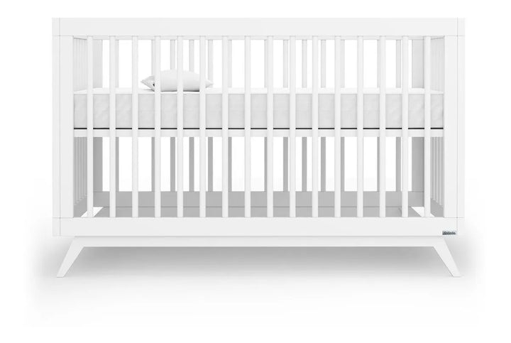Cuna A Cama Infantil Dadada Soho 3 En 1 Convertible Madera Blanco