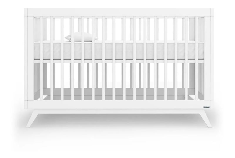 Cuna A Cama Infantil Dadada Soho 3 En 1 Convertible Madera Blanco